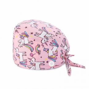 cartton nurse cap with buttons