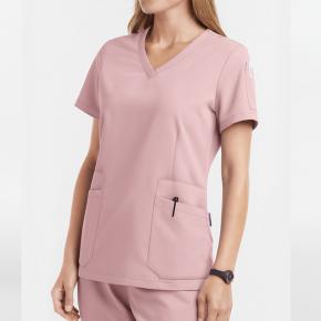 Women's 4-Pocket V-Neck STRETCH Scrub Top